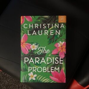 Christina 'The Paradise Problem' Book - Green and Pink Cover